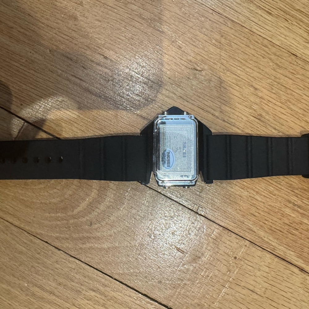Black Digital Multi-Color LED Watch - Picture 2 of 2